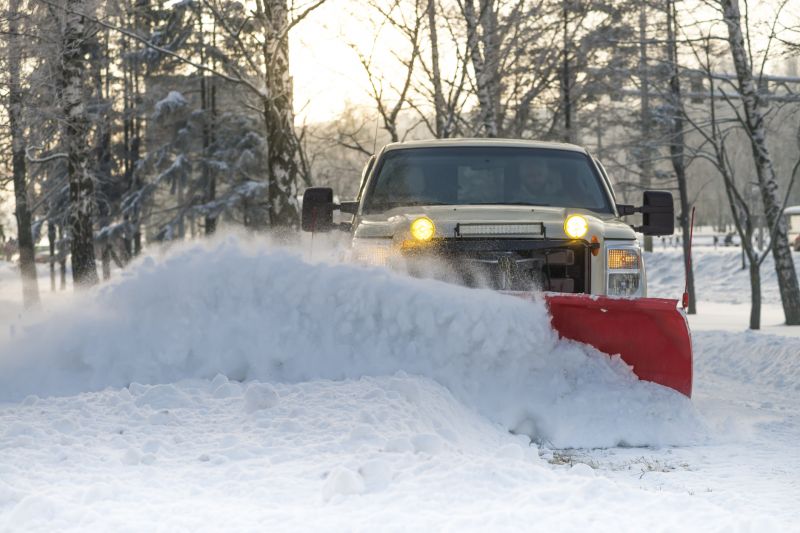 Road Snow Plowing