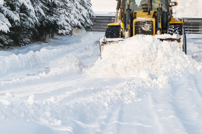 Road Snow Plowing