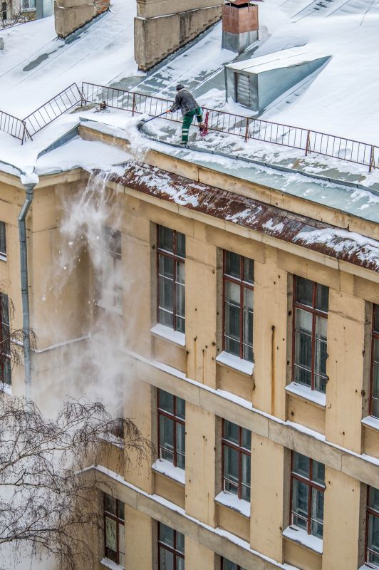 Rooftop Snow Removal